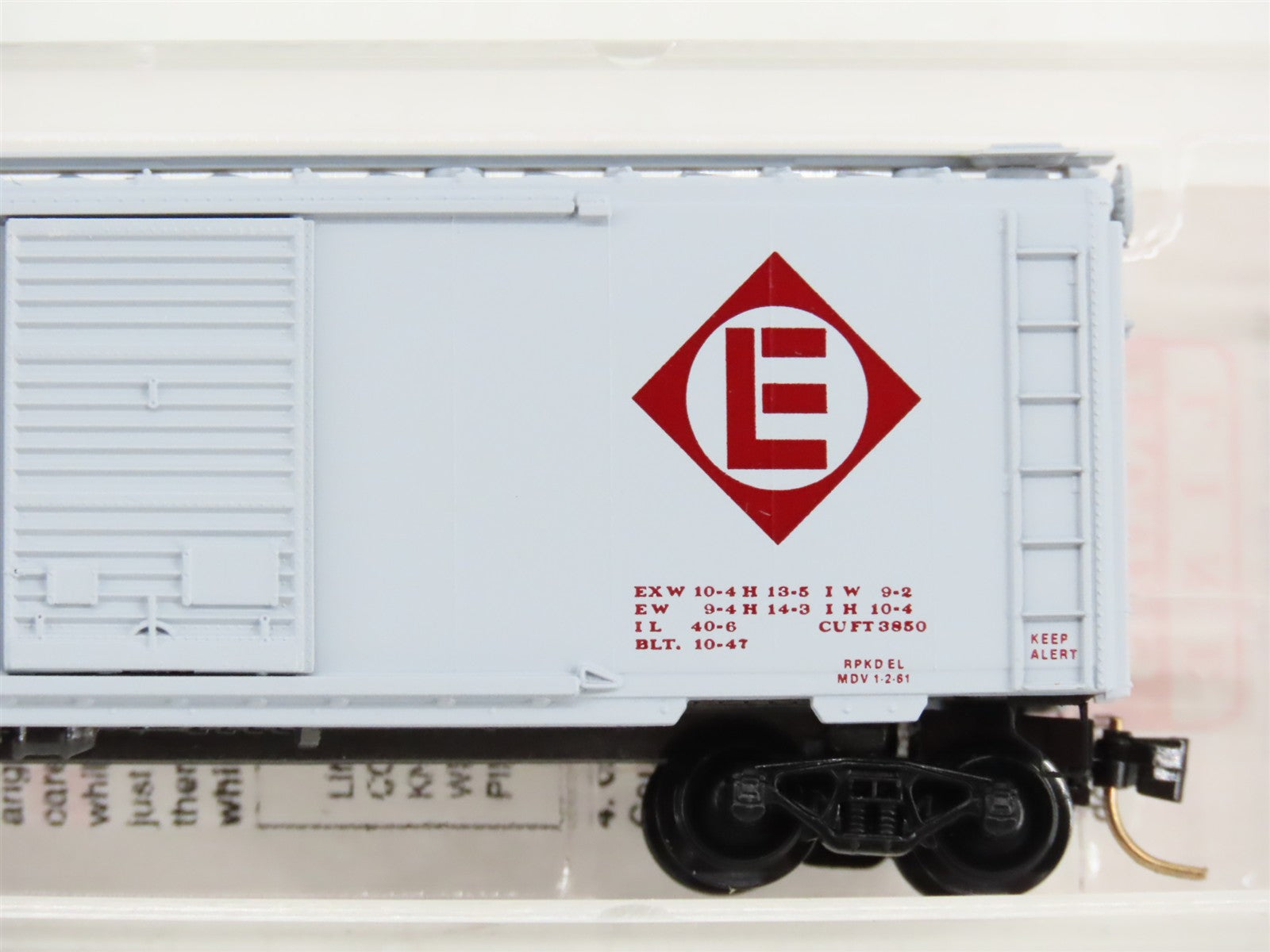 N Scale Micro-Trains MTL 20360 EL Erie Lackawanna Box Car 74632 RTR