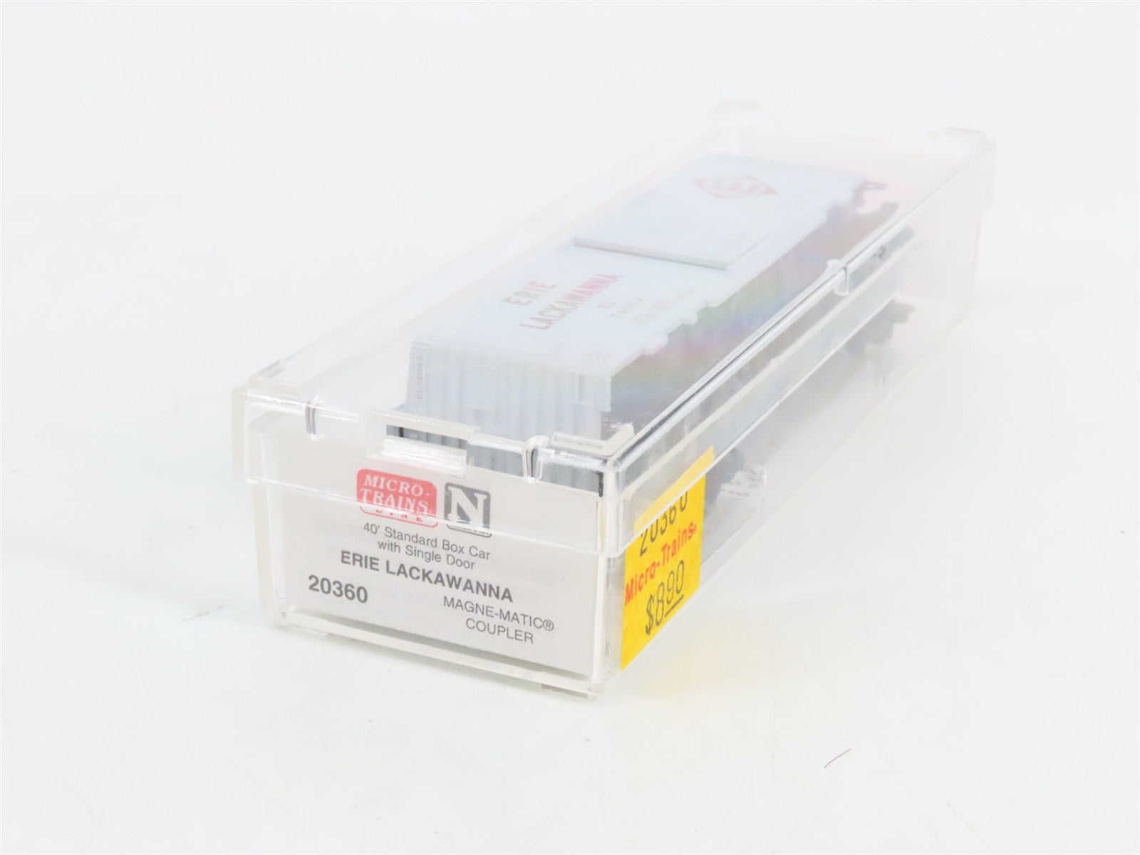 N Scale Micro-Trains MTL 20360 EL Erie Lackawanna Box Car 74632 RTR