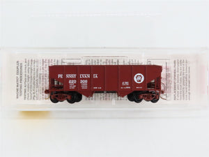 N Scale Micro-Trains MTL 56060 PRR Pennsylvania 33' 2-Bay Hopper 220306 RTR