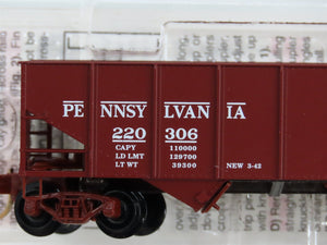 N Scale Micro-Trains MTL 56060 PRR Pennsylvania 33' 2-Bay Hopper 220306 RTR