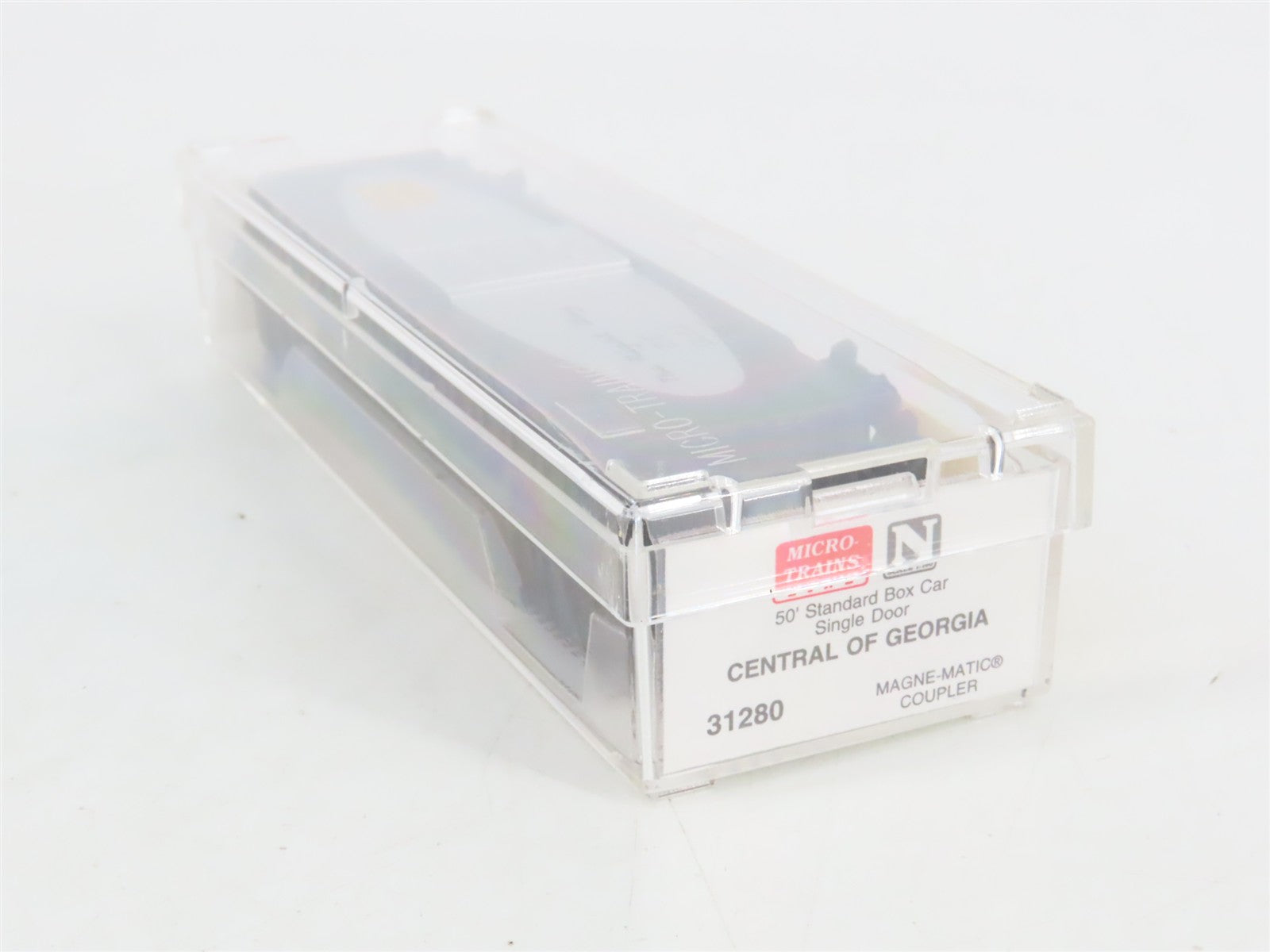 N Scale Micro-Trains MTL 31280 CG Central of Georgia 50' Box Car 1570 RTR