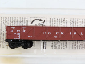 N Scale Micro-Trains MTL 61010 RI Rock Island 50' Composite Gondola 187507 RTR