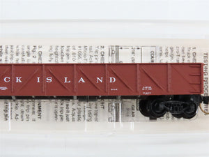 N Scale Micro-Trains MTL 61010 RI Rock Island 50' Composite Gondola 187507 RTR
