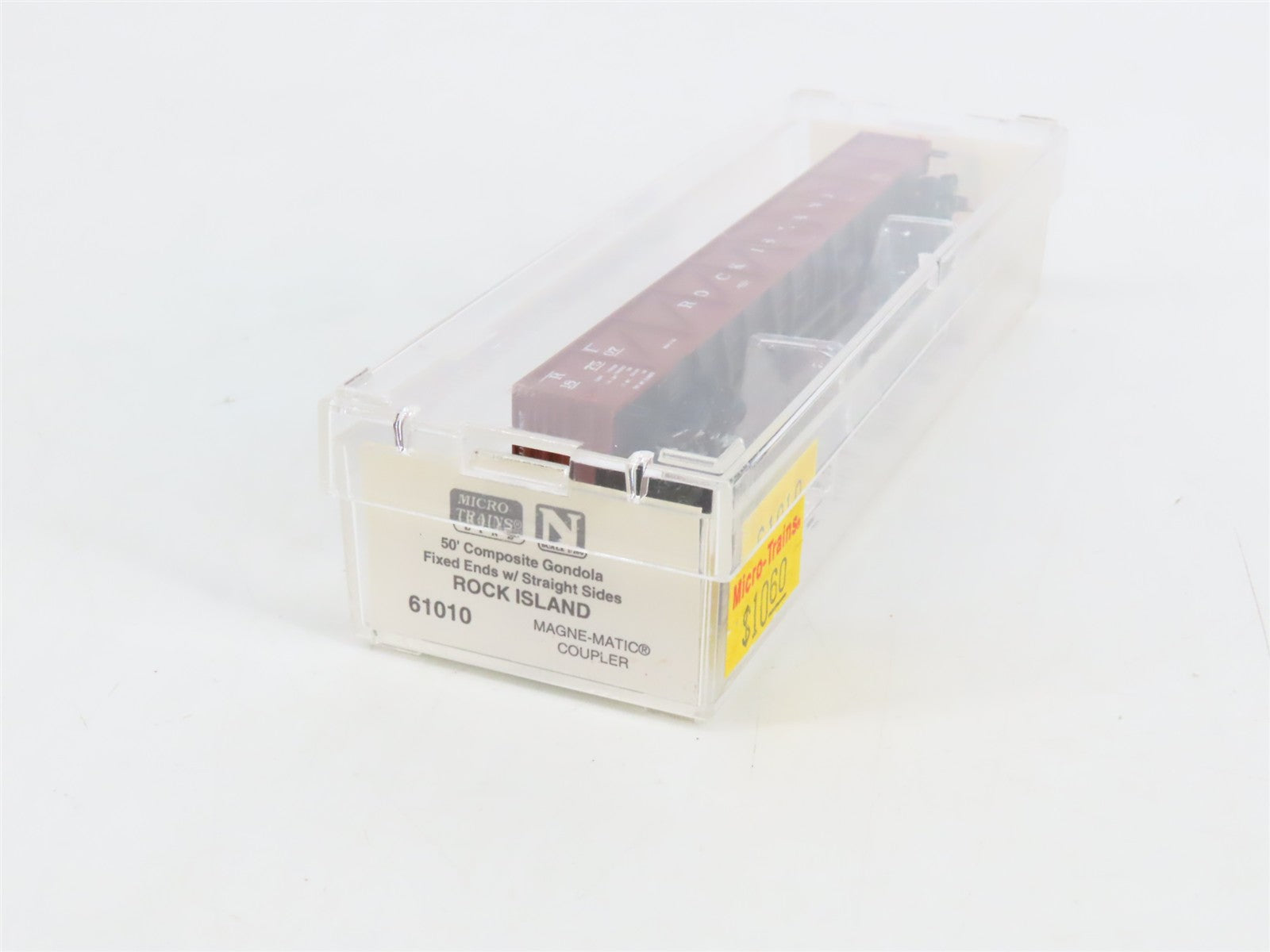 N Scale Micro-Trains MTL 61010 RI Rock Island 50' Composite Gondola 187507 RTR
