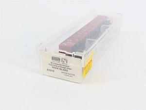 N Scale Micro-Trains MTL 61010 RI Rock Island 50' Composite Gondola 187507 RTR