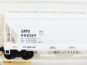 N Scale Micro-Trains MTL 94020 GRPX General Chemical 3-Bay Covered Hopper RTR
