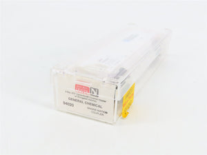 N Scale Micro-Trains MTL 94020 GRPX General Chemical 3-Bay Covered Hopper RTR