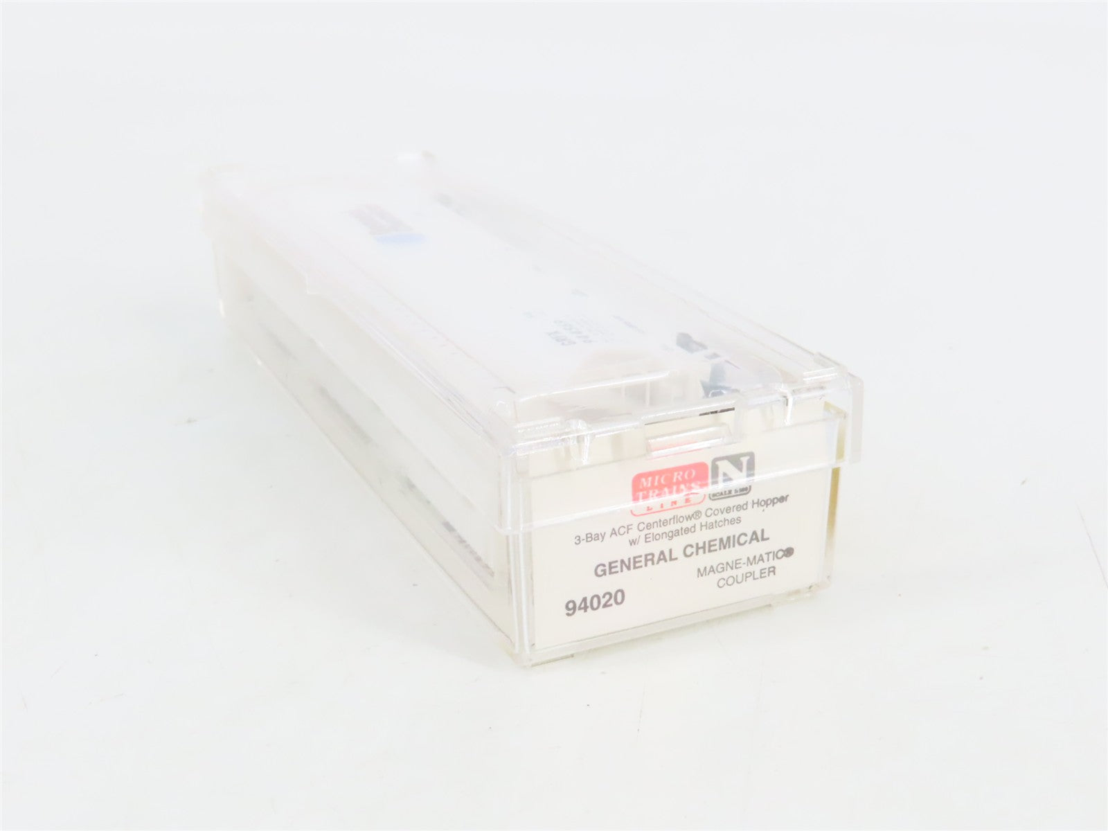 N Scale Micro-Trains MTL 94020 GRPX General Chemical 3-Bay Covered Hopper RTR
