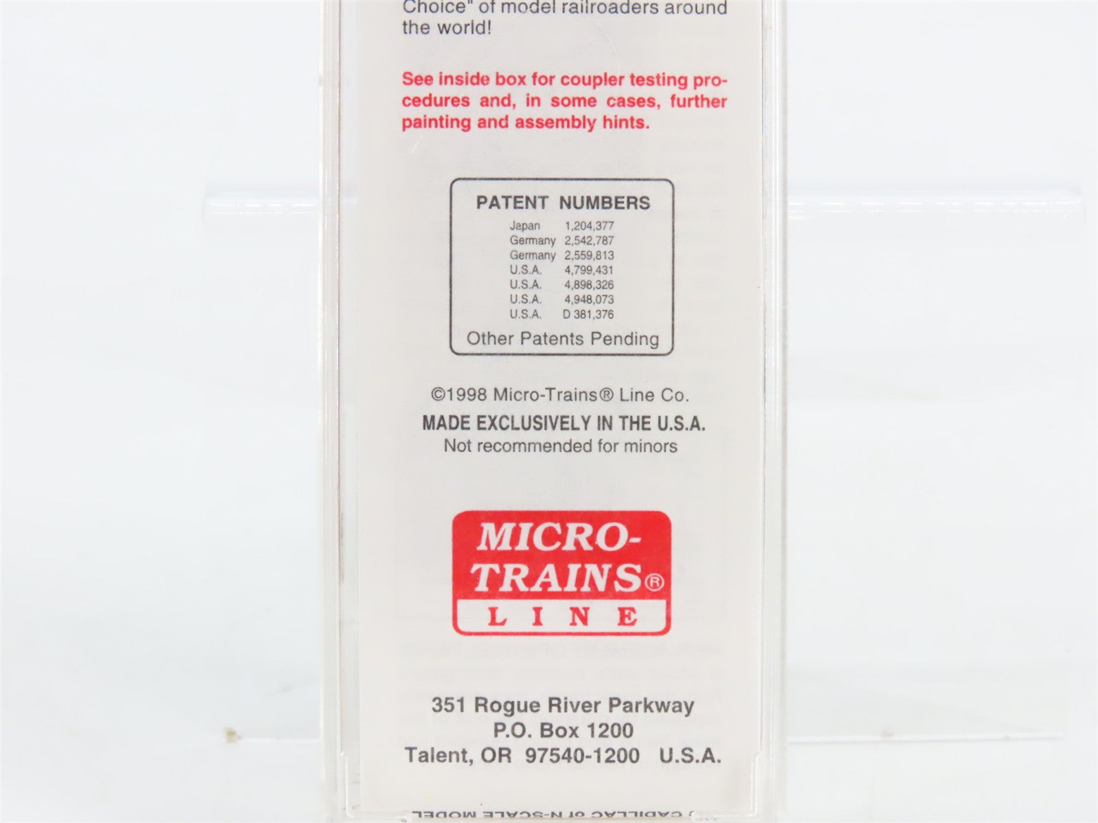 N Scale Micro-Trains MTL 20466 CGW Chicago Great Western 40' Box Car 93365 RTR