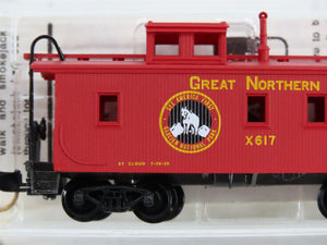 N Scale Micro-Trains MTL 51110 Great Northern 34' Wood-Sheathed Caboose X617 RTR