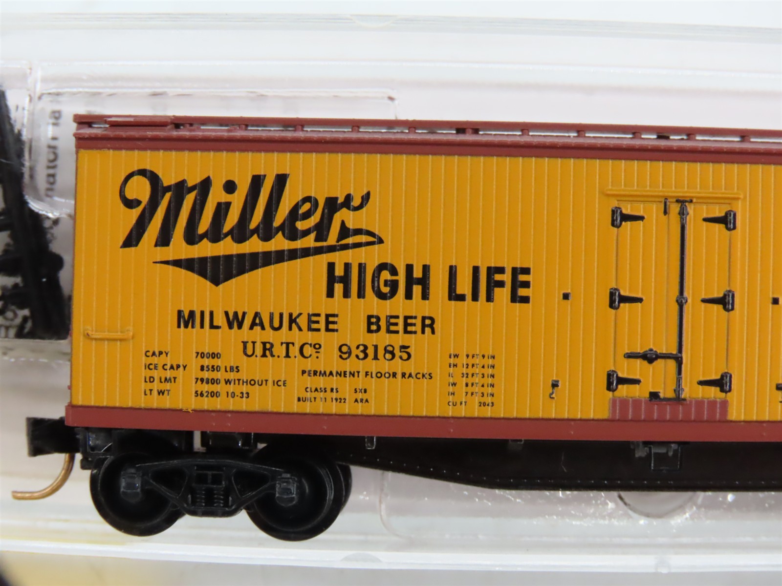 N Scale Micro-Trains MTL 49410 Union Refrigerator Transit 40' Reefer RTR