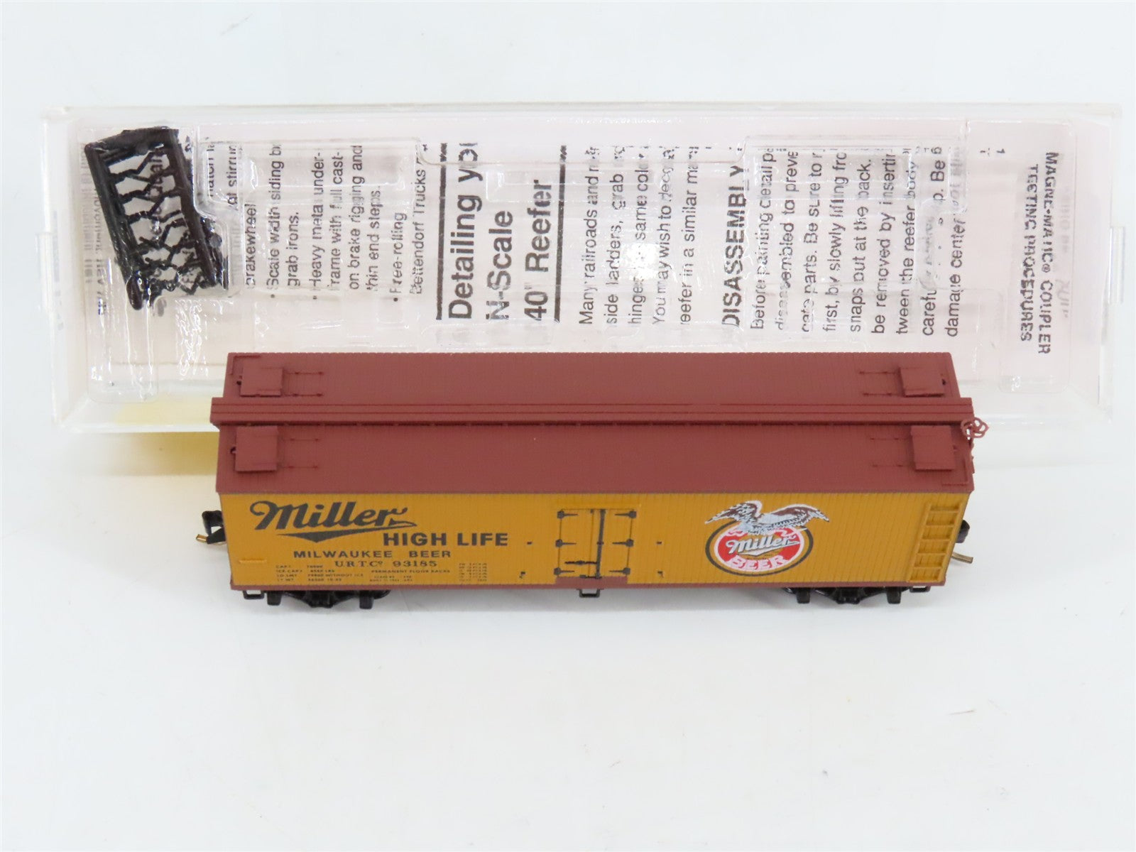 N Scale Micro-Trains MTL 49410 Union Refrigerator Transit 40' Reefer RTR