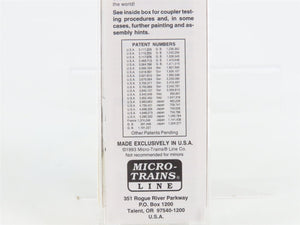 N Scale Micro-Trains MTL 49410 Union Refrigerator Transit 40' Reefer RTR