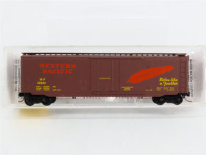 N Scale Micro-Trains MTL 32180 WP Western Pacific 50' Plug Door Box Car RTR
