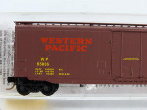 N Scale Micro-Trains MTL 32180 WP Western Pacific 50' Plug Door Box Car RTR