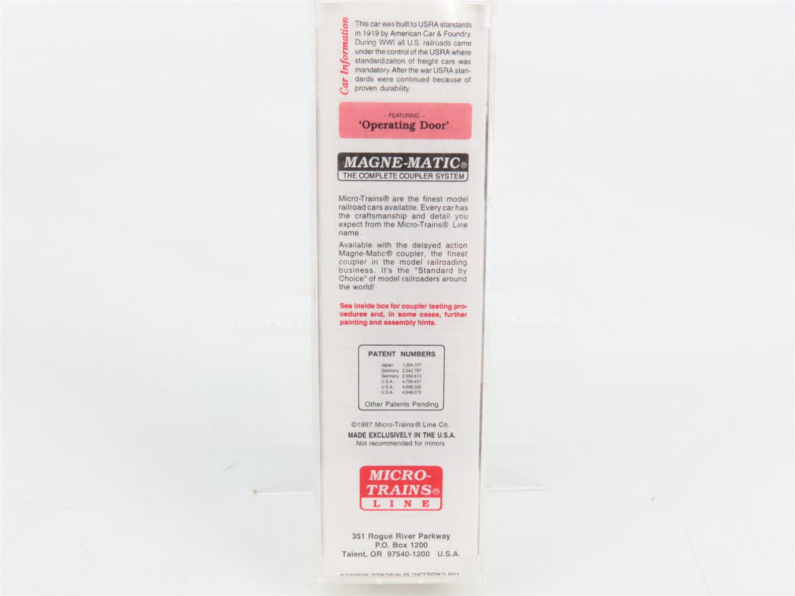 N Scale Micro-Trains MTL 39080 ACL Atlantic Coast Line 40' Box Car 46683 RTR