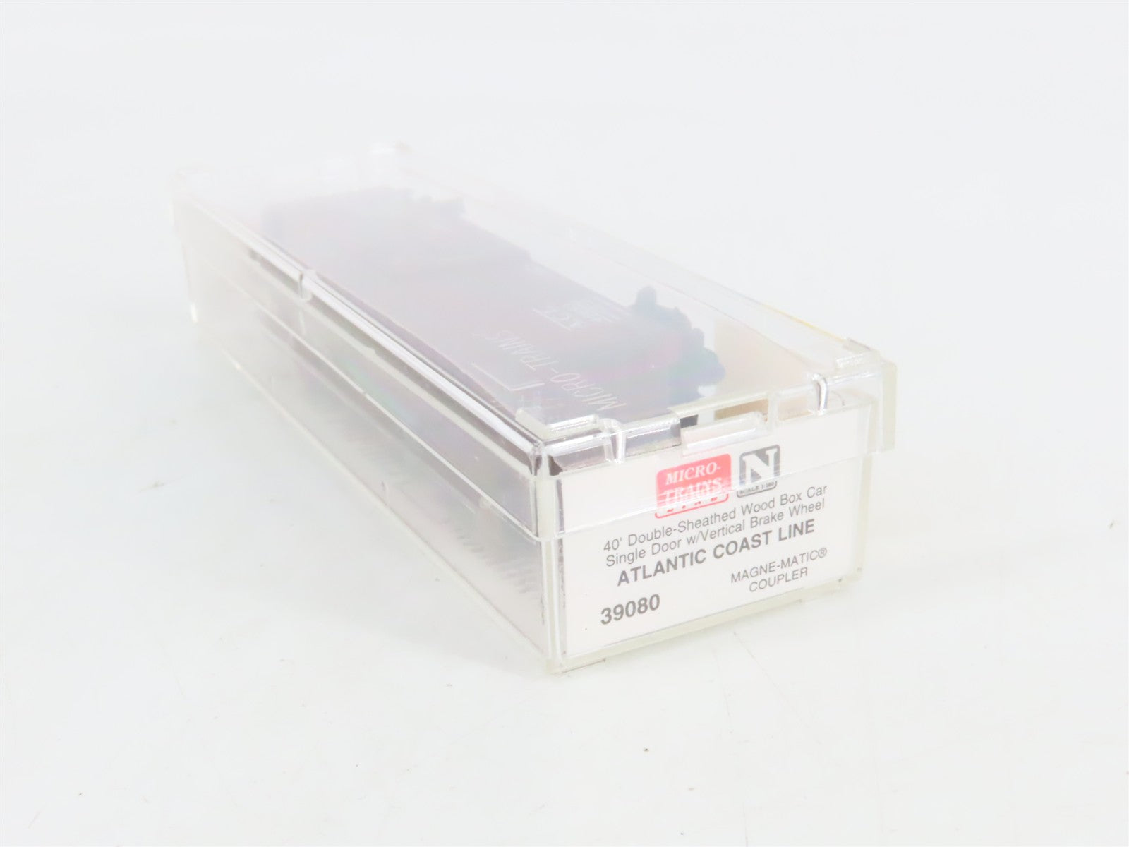 N Scale Micro-Trains MTL 39080 ACL Atlantic Coast Line 40' Box Car 46683 RTR
