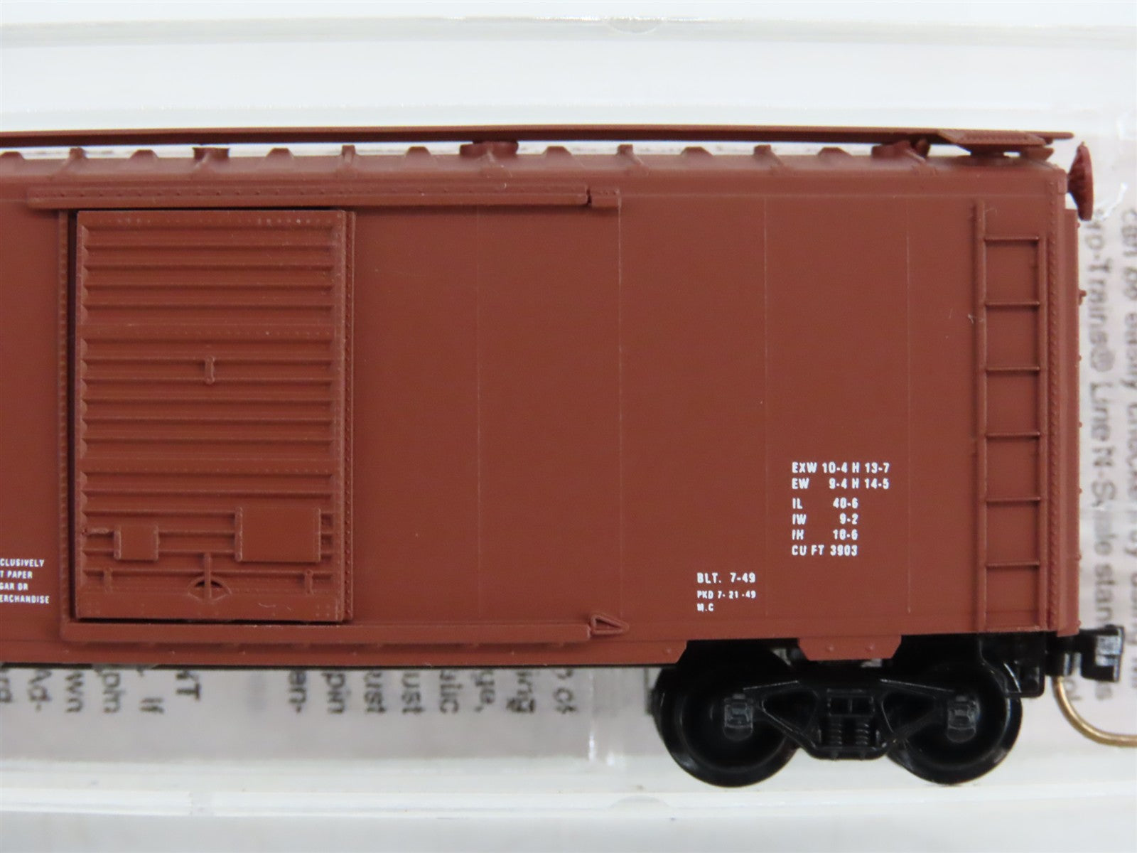 N Scale Micro-Trains MTL 20136 CP Canadian Pacific 40' Box Car 269960 RTR