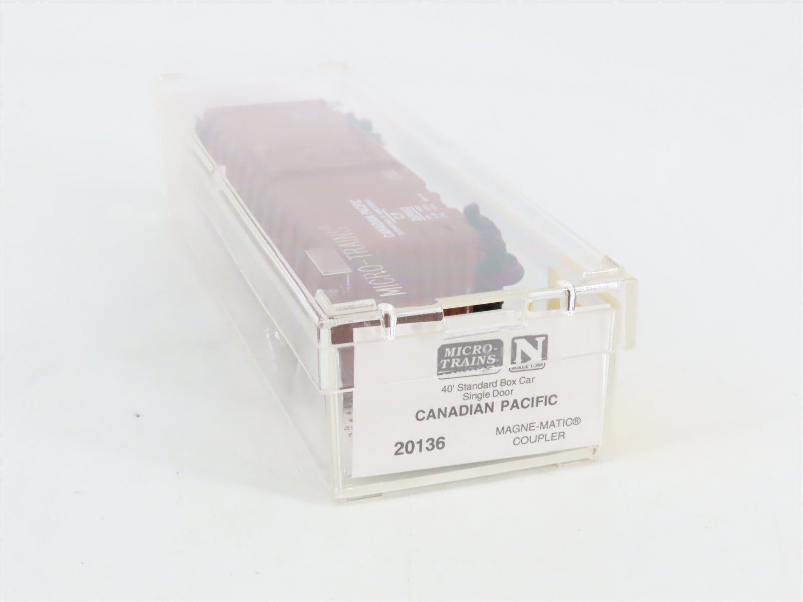 N Scale Micro-Trains MTL 20136 CP Canadian Pacific 40' Box Car 269960 RTR