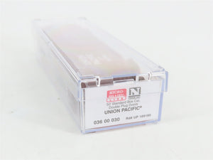 N Scale Micro-Trains MTL 03600030 Union Pacific 50' Double Plug Door Box Car RTR
