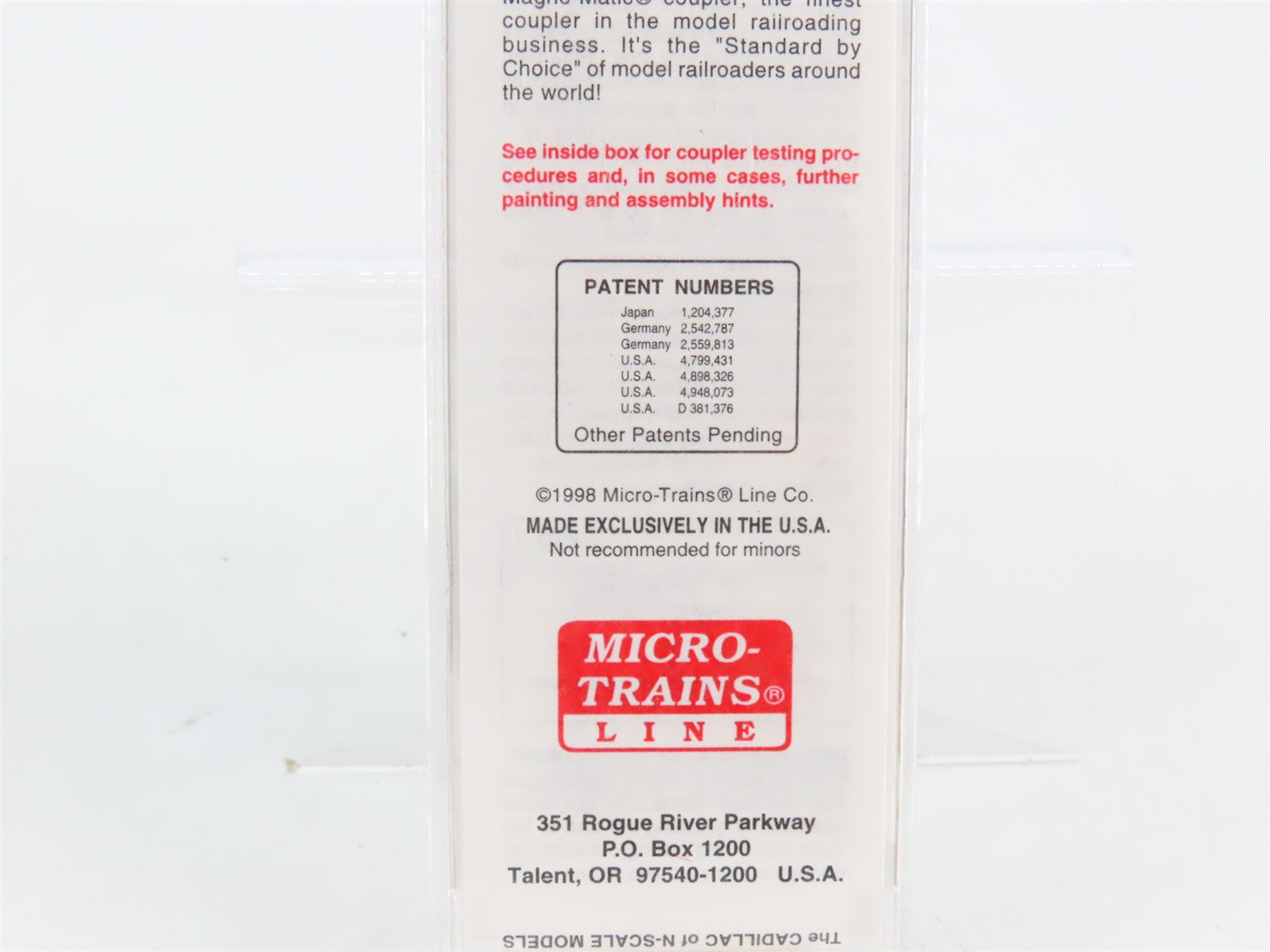 N Scale Micro-Trains MTL 59030 ATSF Santa Fe 40' Reefer 188457 RTR