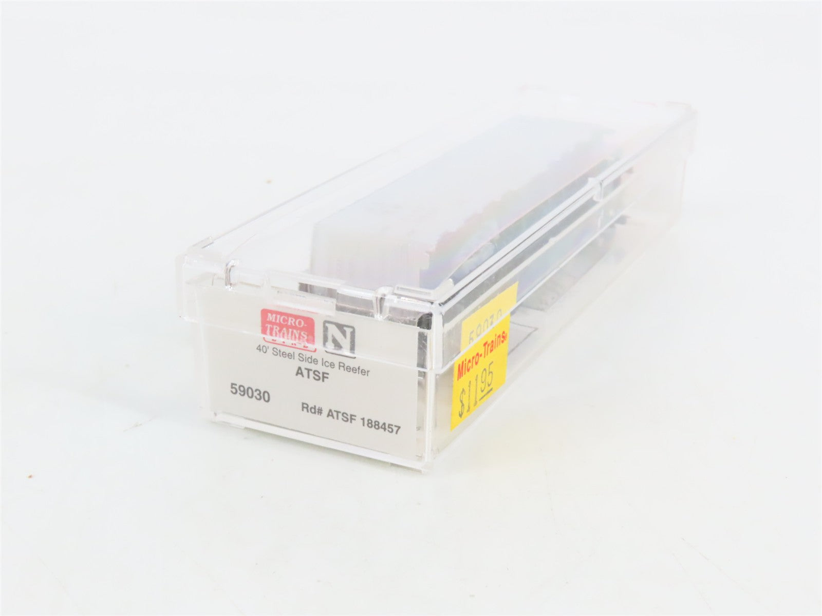 N Scale Micro-Trains MTL 59030 ATSF Santa Fe 40' Reefer 188457 RTR