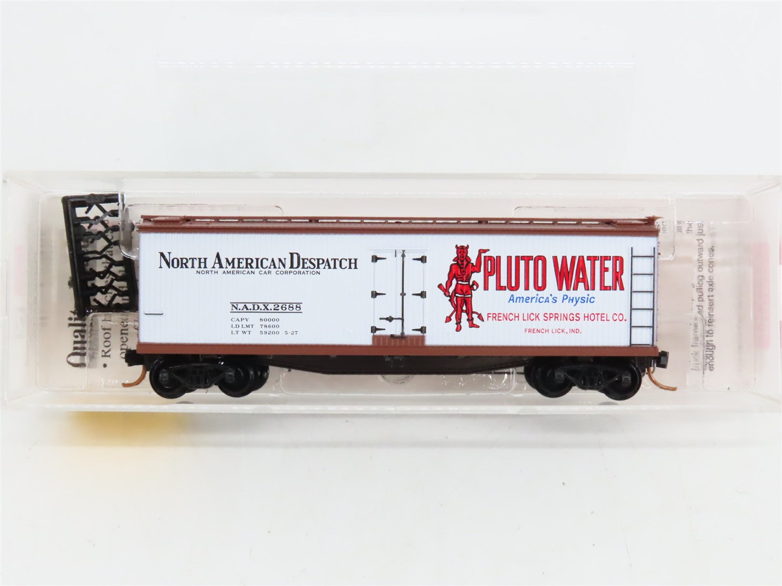 N Scale Micro-Trains MTL 49490 NADX North American Despatch 40' Reefer 2688 RTR