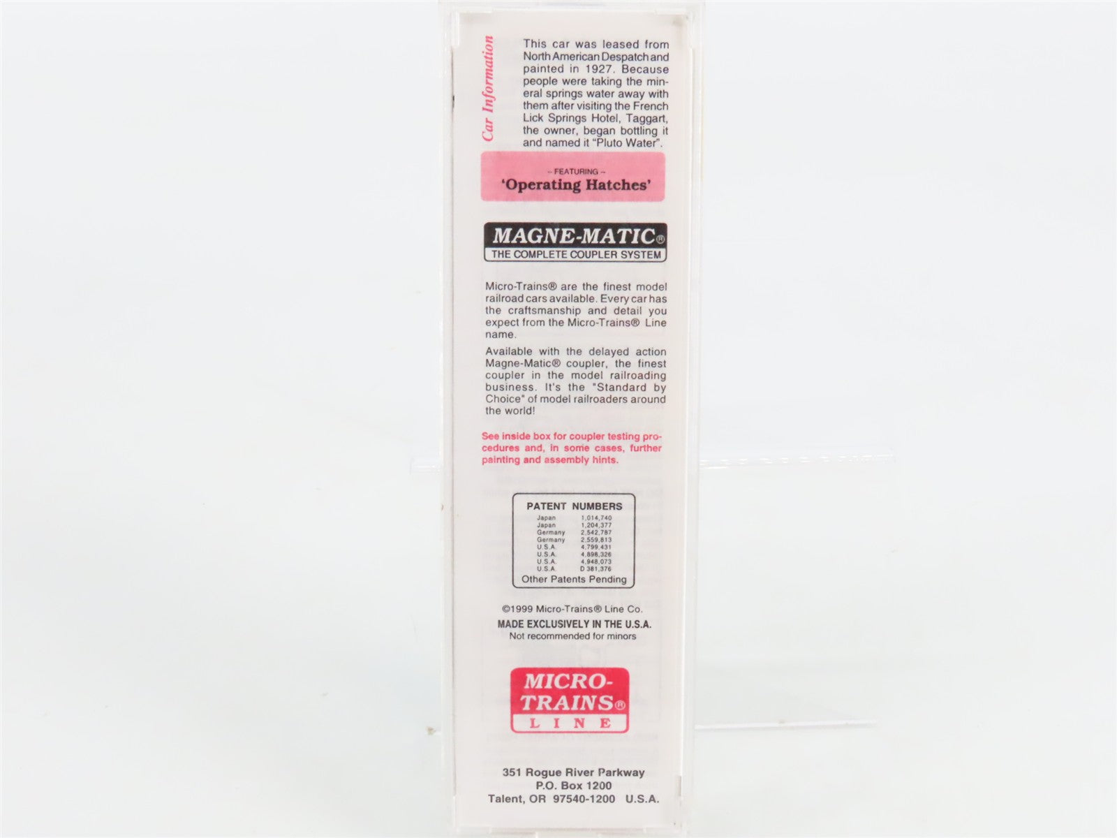N Scale Micro-Trains MTL 49490 NADX North American Despatch 40' Reefer 2688 RTR