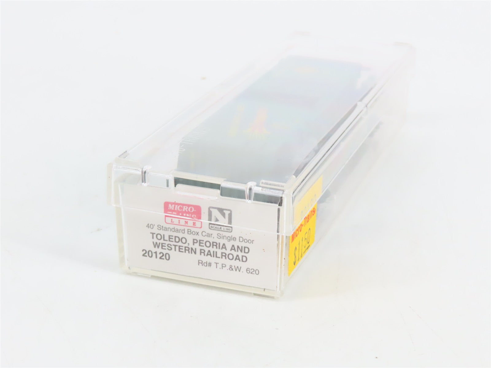 N Scale Micro-Trains MTL 20120 Toledo, Peoria & Western 40' Standard Box Car RTR