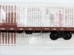 N Scale Micro-Trains MTL 44010 GN Great Northern 50' Flat Car 66029 RTR