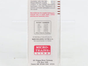 N Scale Micro-Trains MTL 44010 GN Great Northern 50' Flat Car 66029 RTR