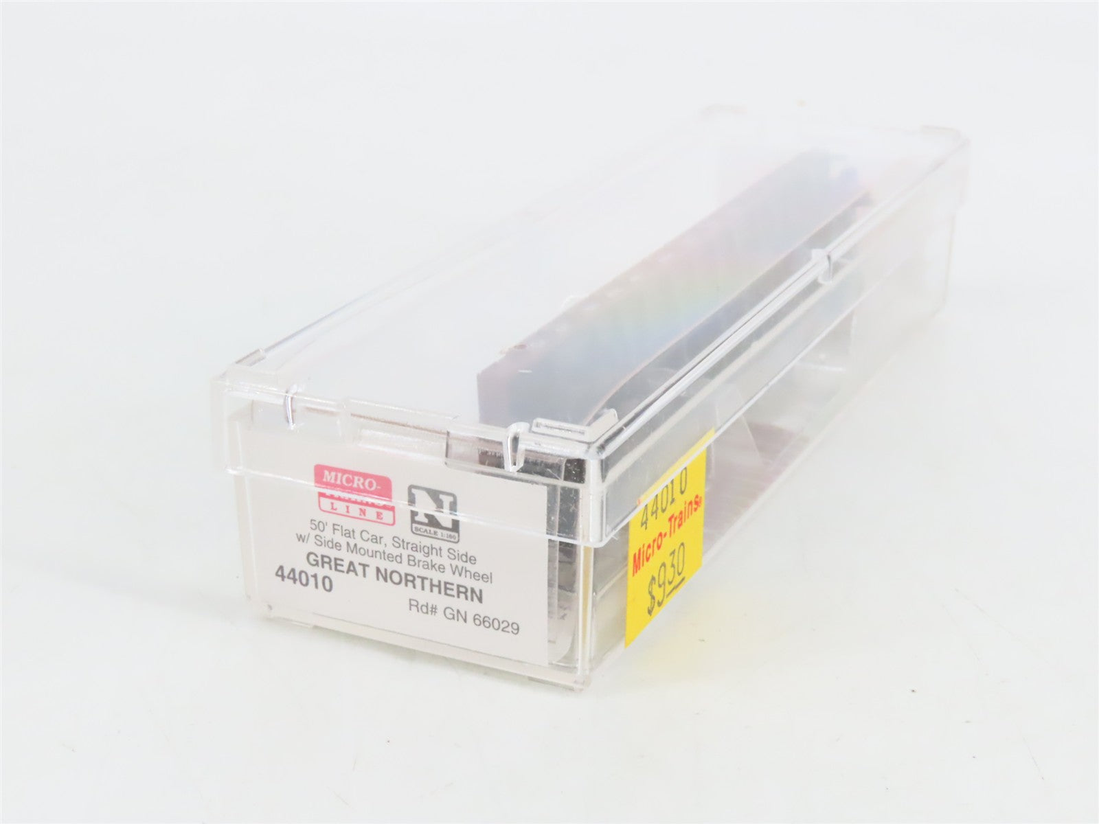 N Scale Micro-Trains MTL 44010 GN Great Northern 50' Flat Car 66029 RTR