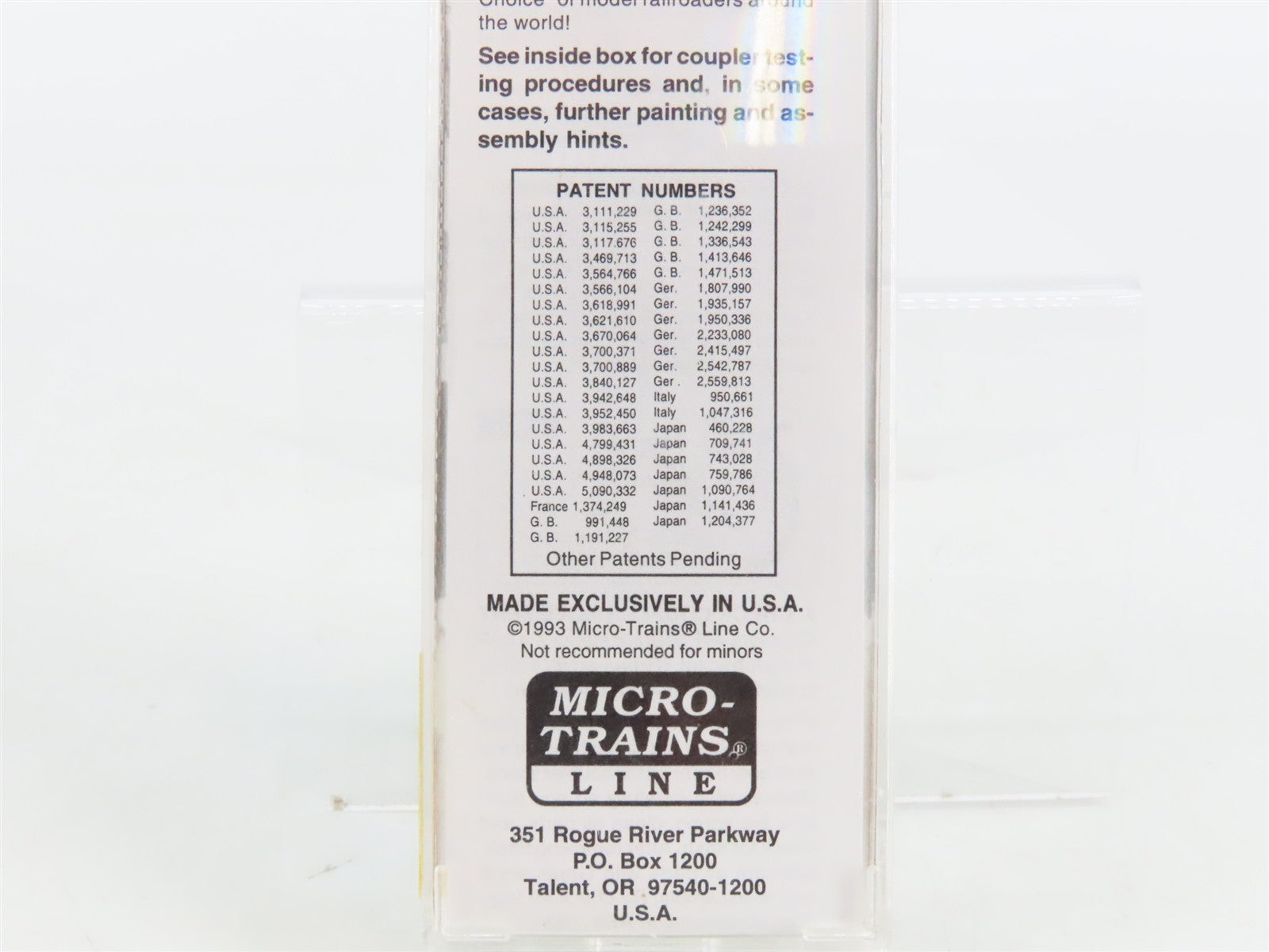 N Scale Micro-Trains MTL 92030 Missouri Pacific 2-Bay ACF Centerflow Hopper RTR