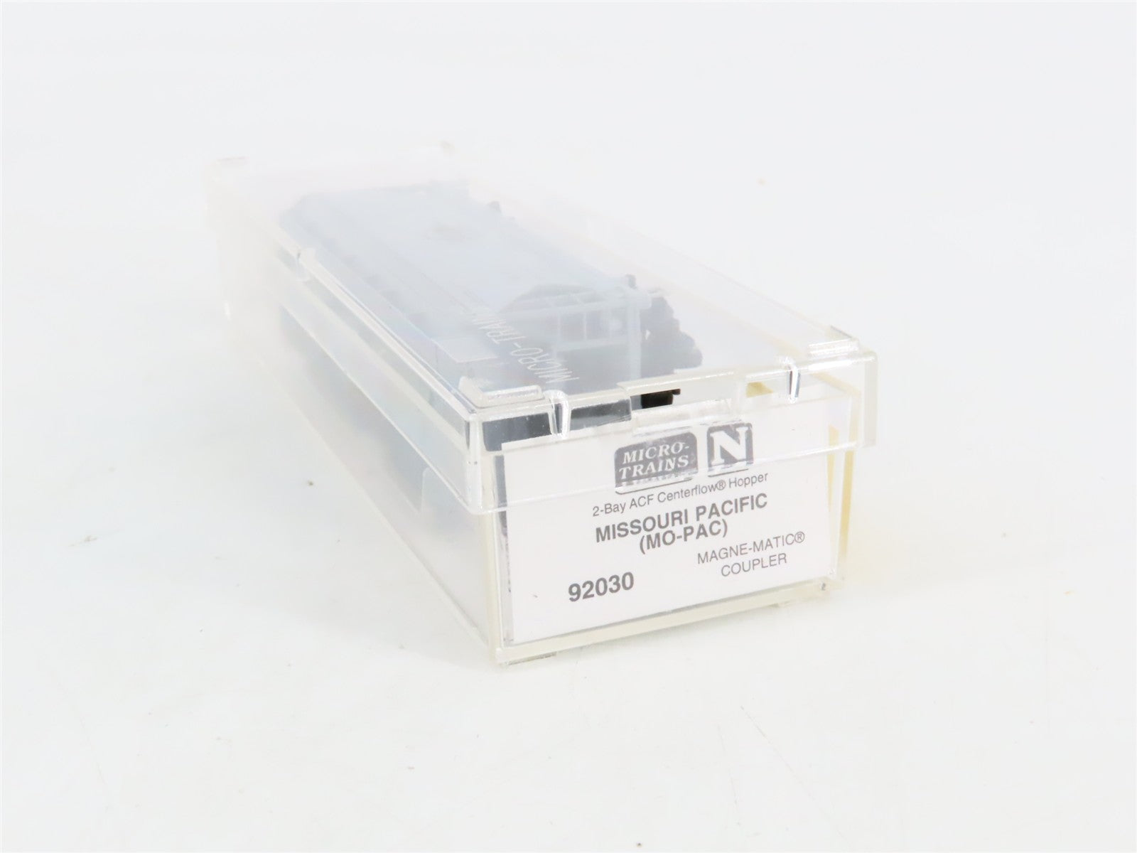 N Scale Micro-Trains MTL 92030 Missouri Pacific 2-Bay ACF Centerflow Hopper RTR