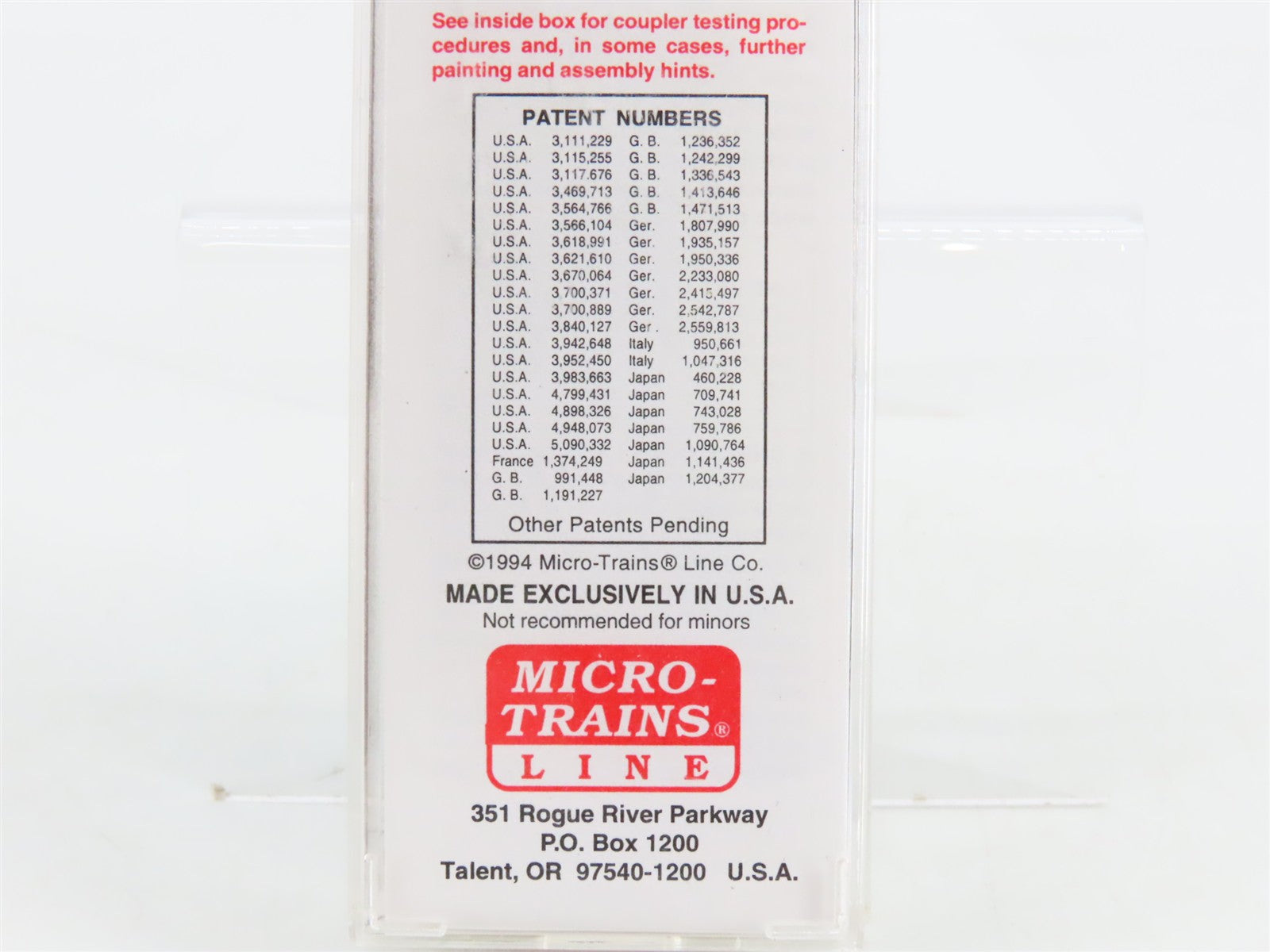 N Scale Micro-Trains MTL 30060 SSW Cotton Belt 50' Box Car 67317 RTR