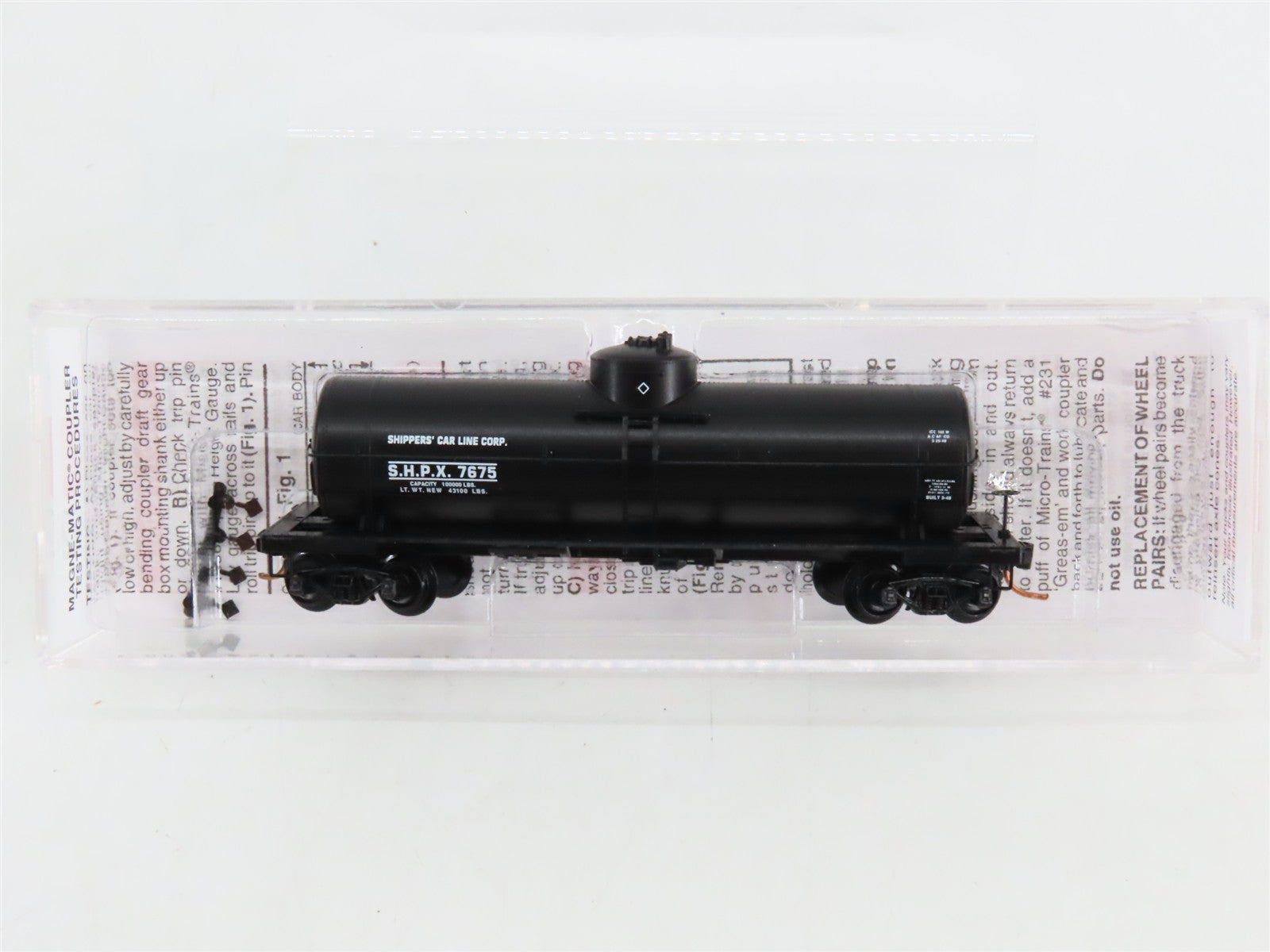 N Scale Micro-Trains MTL 06500170 Shippers Car Line 39' Single Dome Tank Car RTR
