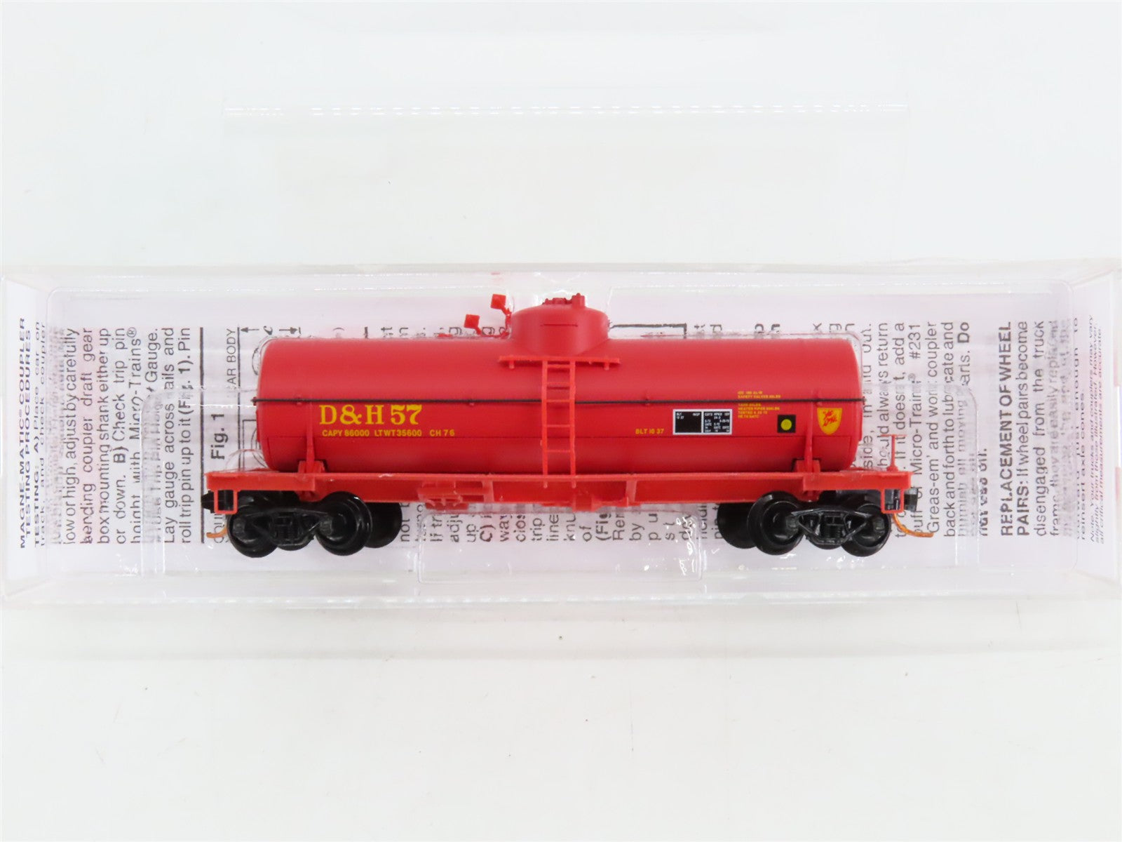 N Scale Micro-Trains MTL 06500650 D&H Delaware & Hudson 39' Tank Car 57 RTR