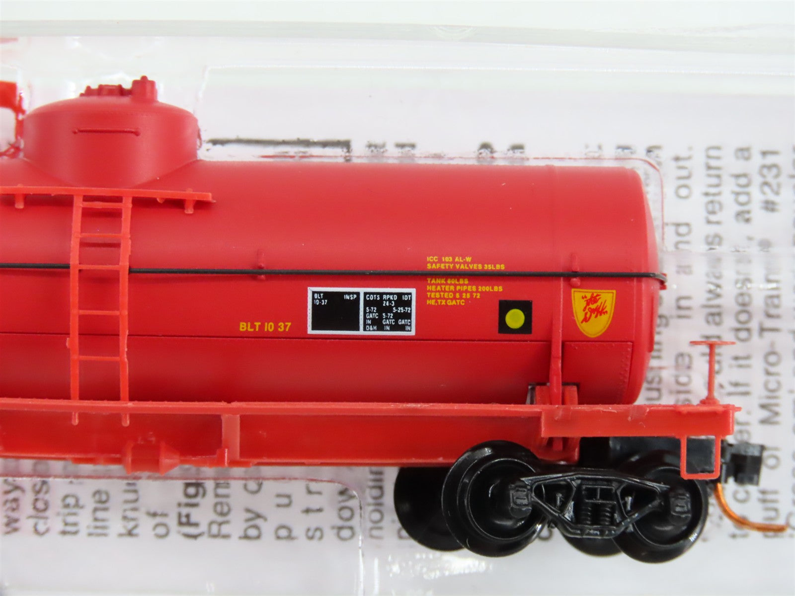 N Scale Micro-Trains MTL 06500650 D&H Delaware & Hudson 39' Tank Car 57 RTR