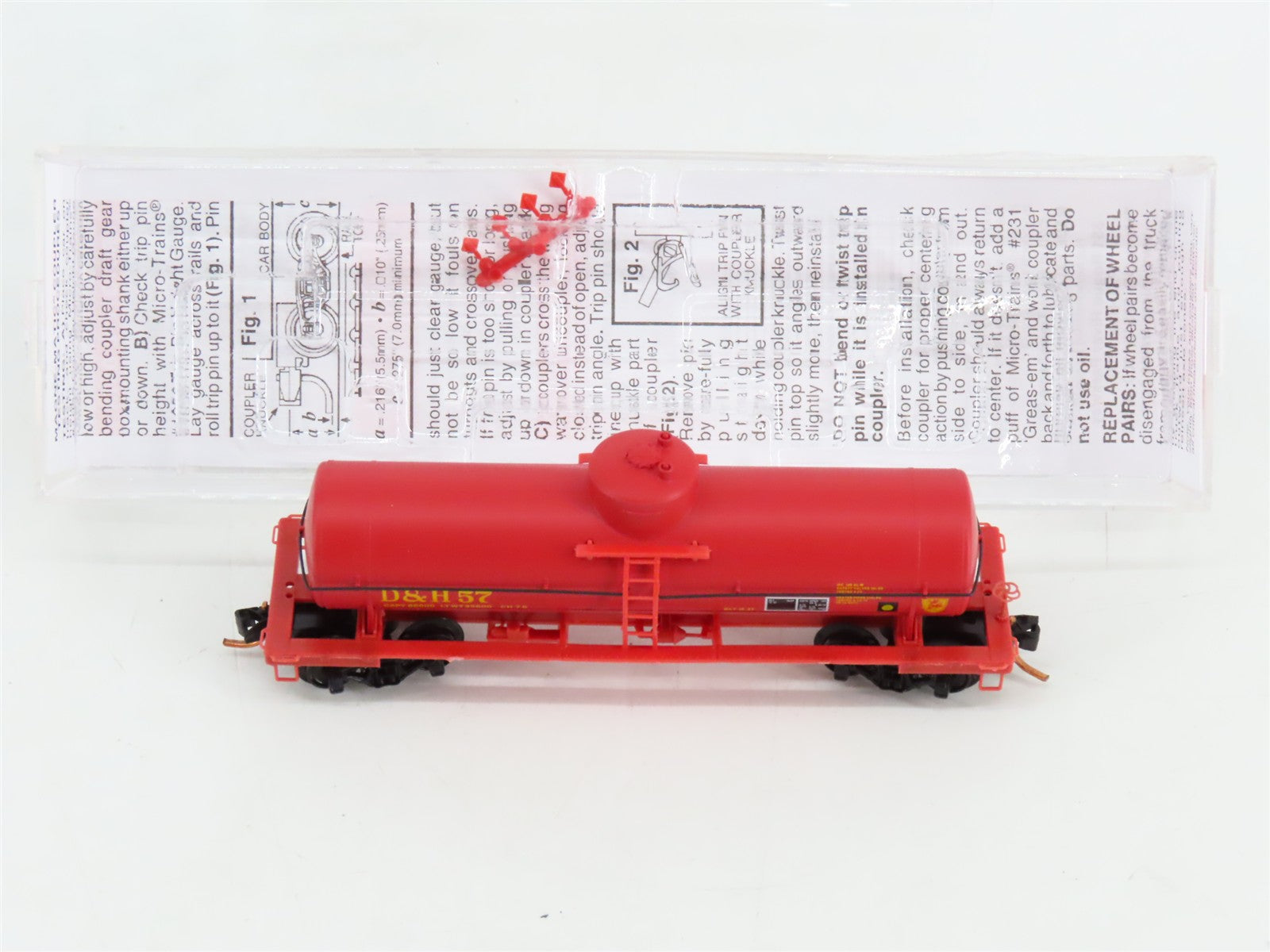 N Scale Micro-Trains MTL 06500650 D&H Delaware & Hudson 39' Tank Car 57 RTR