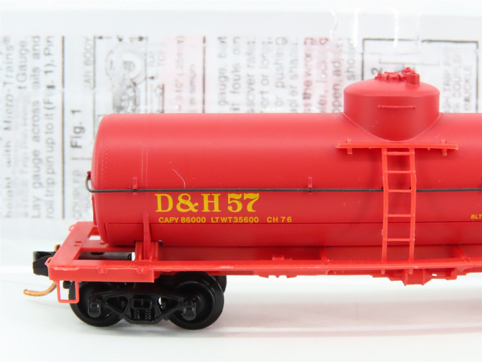 N Micro-Trains MTL 06500650 D&H Delaware & Hudson 39' Single Dome Tank Car 57