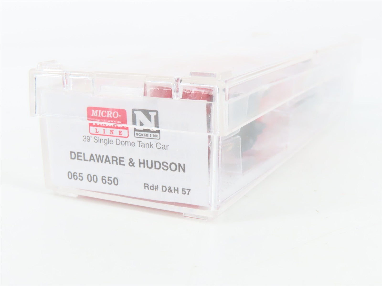 N Micro-Trains MTL 06500650 D&H Delaware & Hudson 39' Single Dome Tank Car 57