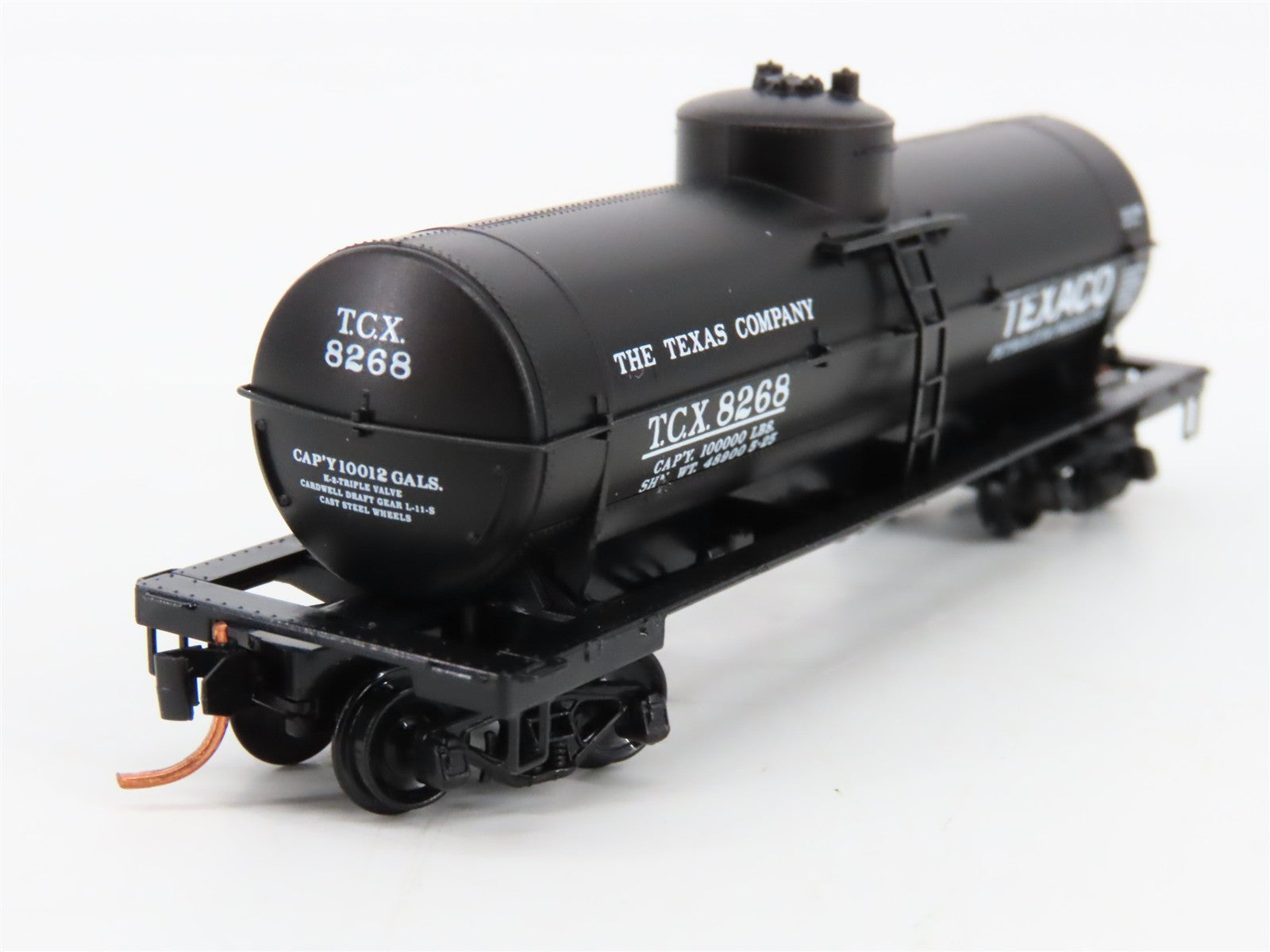 N Scale Micro-Trains MTL 06500682 TCX Texaco 39' Single Dome Tank Car 8268 RTR