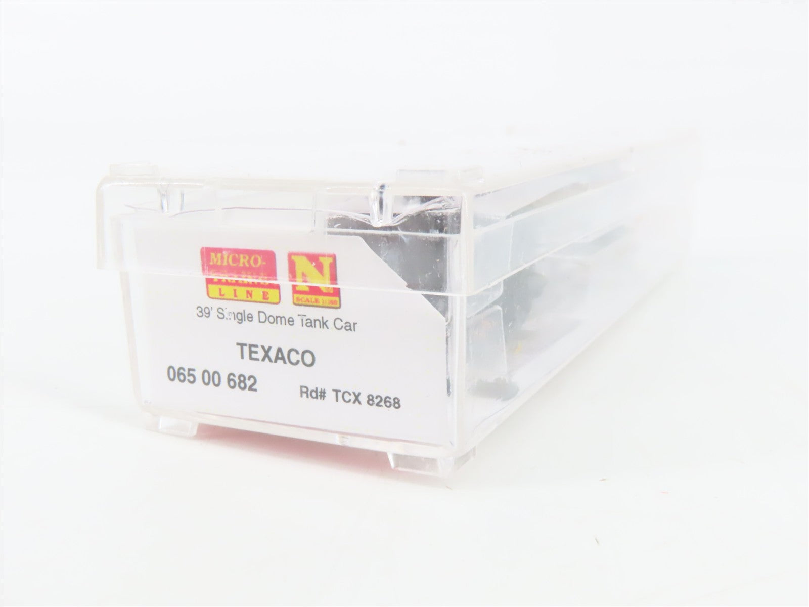 N Scale Micro-Trains MTL 06500682 TCX Texaco 39' Single Dome Tank Car 8268 RTR