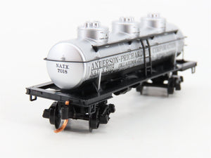 N Scale Micro-Trains MTL 06600020 NATX Anderson-Pritchard 3-Dome Tank Car 7018