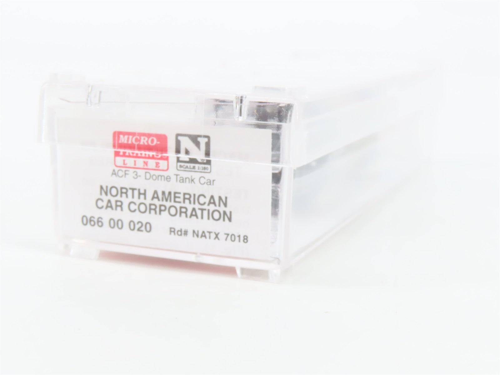 N Scale Micro-Trains MTL 06600020 NATX Anderson-Pritchard 3-Dome Tank Car 7018