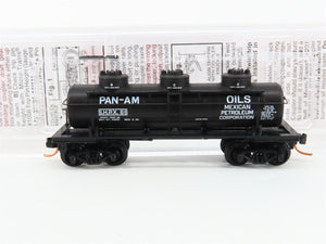 N Scale Micro-Trains MTL 06600030 SHPX Pan-Am Oils 3-Dome Tank Car 66 RTR