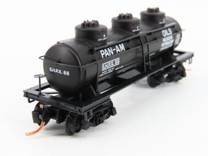 N Scale Micro-Trains MTL 06600030 SHPX Pan-Am Oils 3-Dome Tank Car 66 RTR
