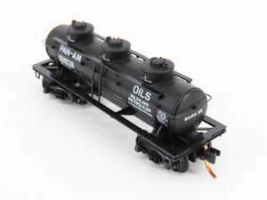 N Scale Micro-Trains MTL 06600030 SHPX Pan-Am Oils 3-Dome Tank Car 66 RTR