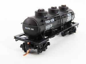 N Scale Micro-Trains MTL 06600030 SHPX Pan-Am Oils 3-Dome Tank Car 66 RTR