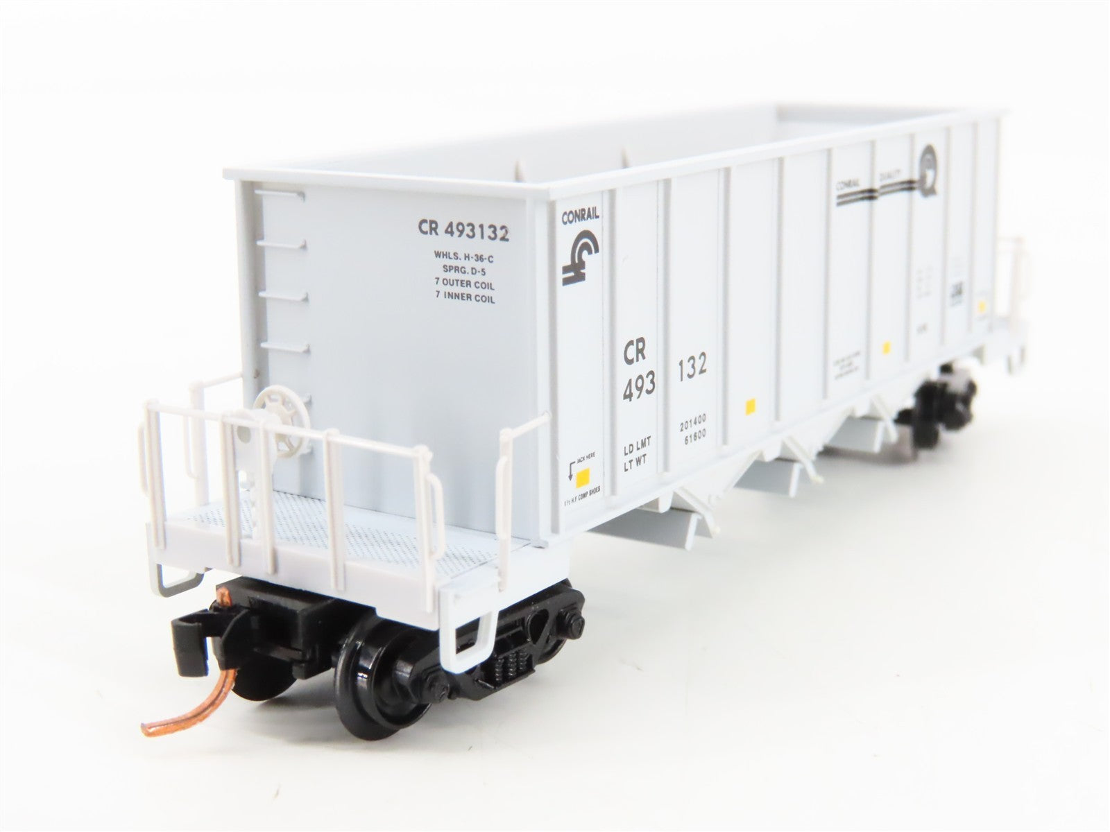 N Scale Micro-Trains MTL 12500031 CR Conrail 3-Bay Ortner Hopper 493132 RTR